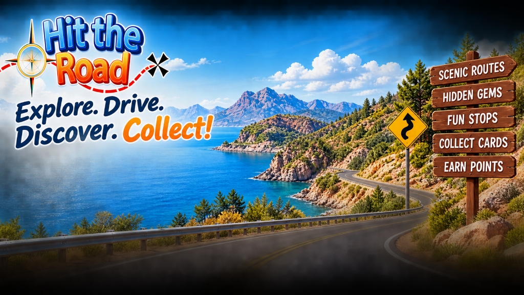 Explore. Drive. Discover. Collect!